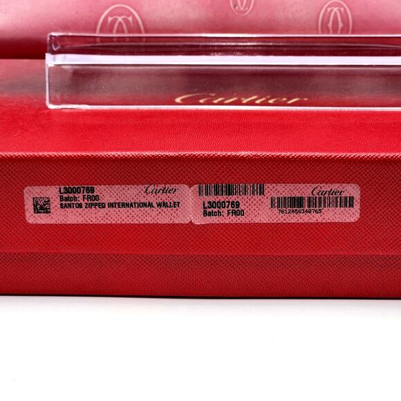 CARTIER- 'HAPPY BIRTHDAY' ZIPPED INTERNATIONAL WALLET - Picture 16 of 16